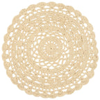 Dækkeserviet hulmønstret hæklet