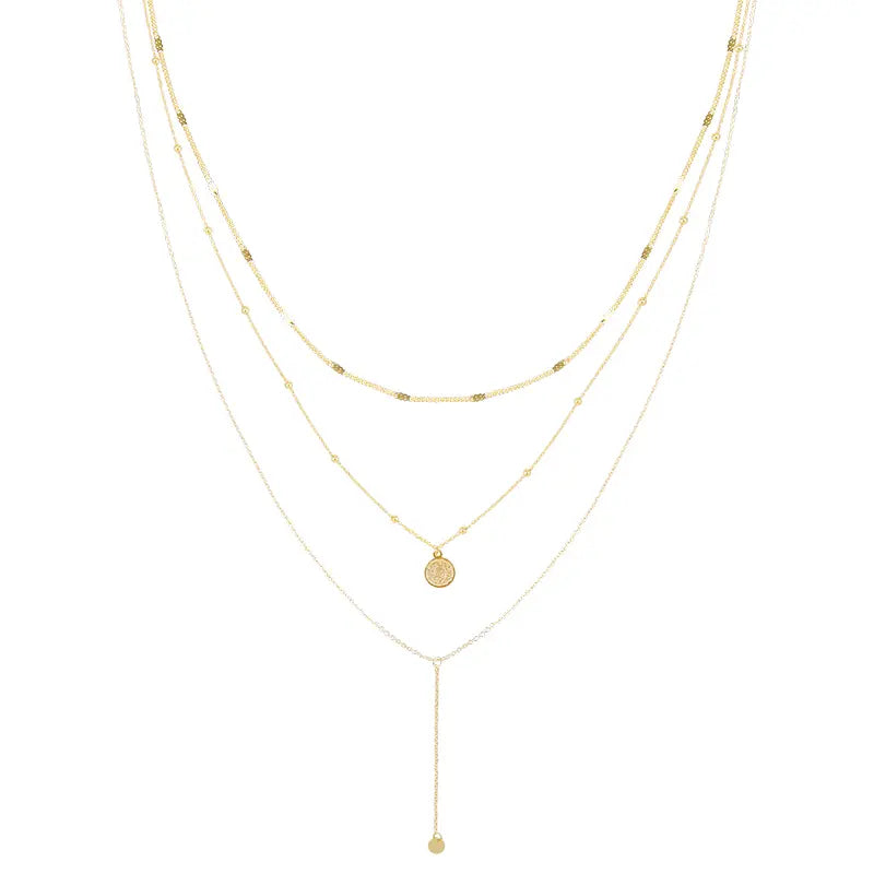 Halskæde - Layering Coin