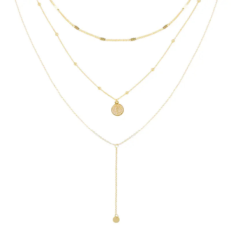 Halskæde - Layering Coin