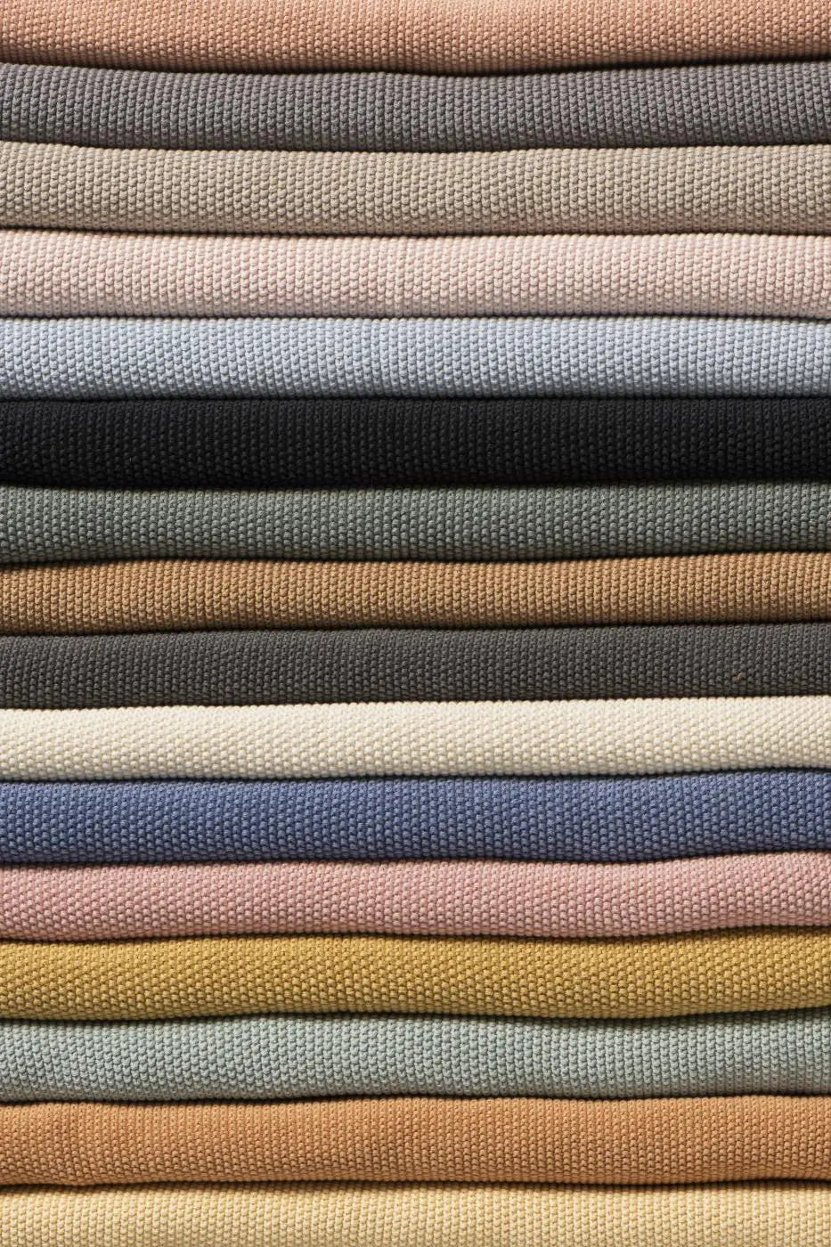 Håndklæde Mynte faded rose strikket