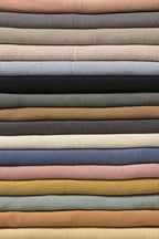 Håndklæde Mynte honning strikket