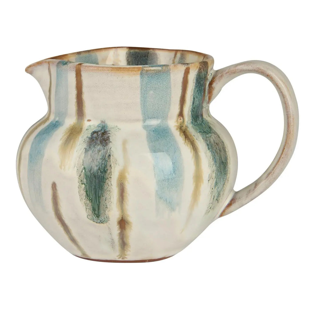 Kande m/hank Kalmar brede støvblå striber