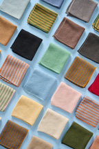 Karklud Mynte cognac strikket