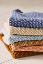 Karklud Mynte faded rose strikket