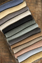 Karklud Mynte faded rose strikket