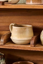 Krus m/hank Kalmar lysebrun glasur