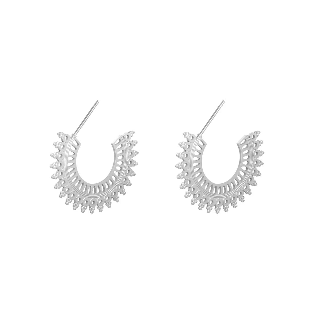 Øreringe - Silver Morningstar