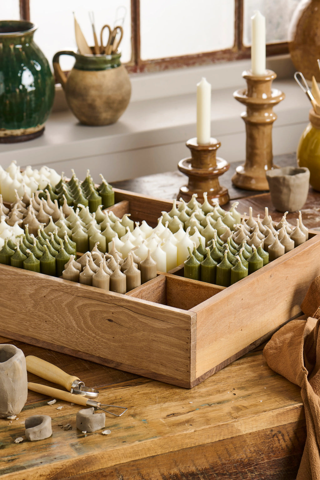 Stage t/2,2 cm lys Milan brun lav model